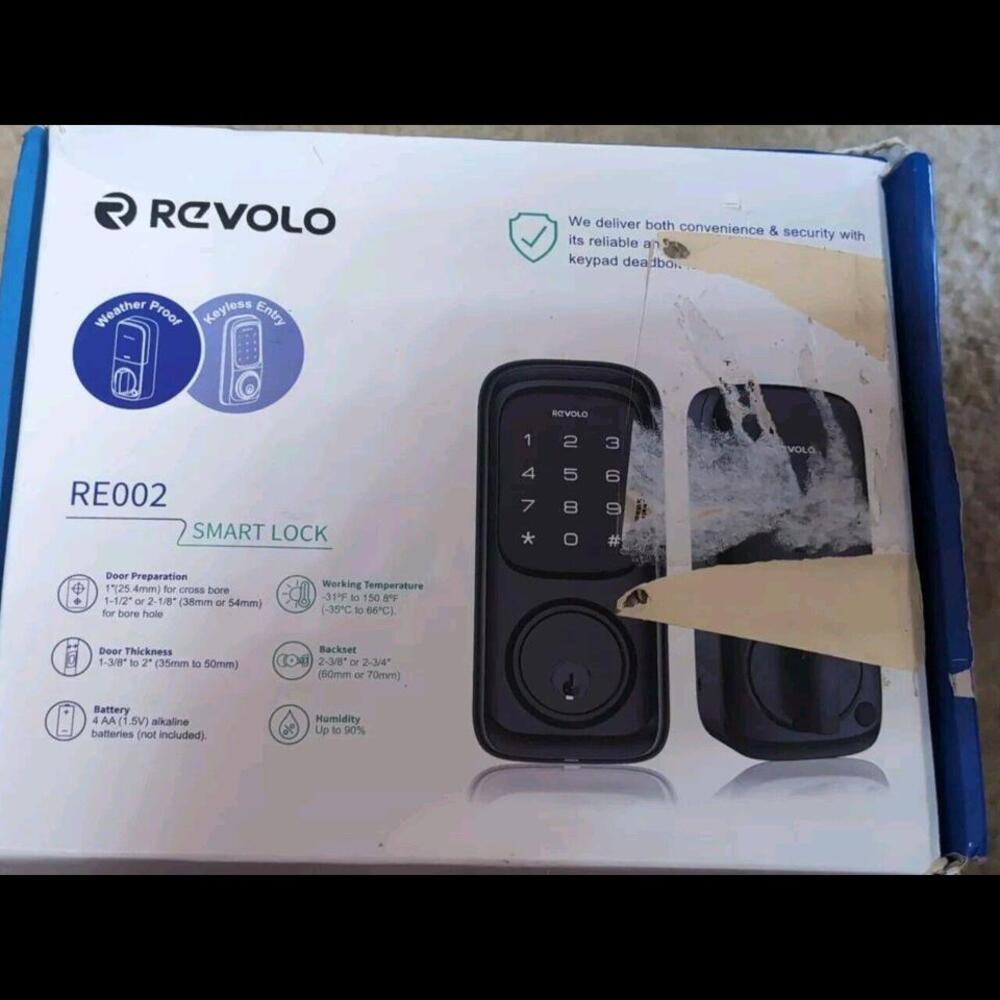Revolo Door Locks with Touchscreen Keypads, Keyless Entry Door Lock